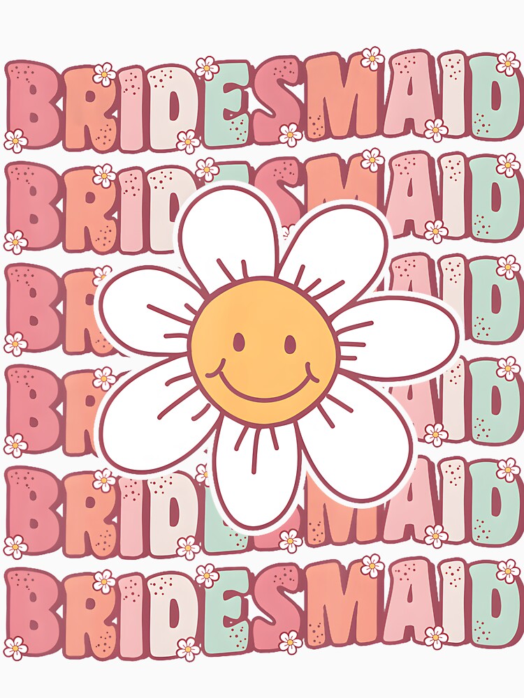 Groovy Bridesmaid Matching Bachelorette by CalvinSteemer