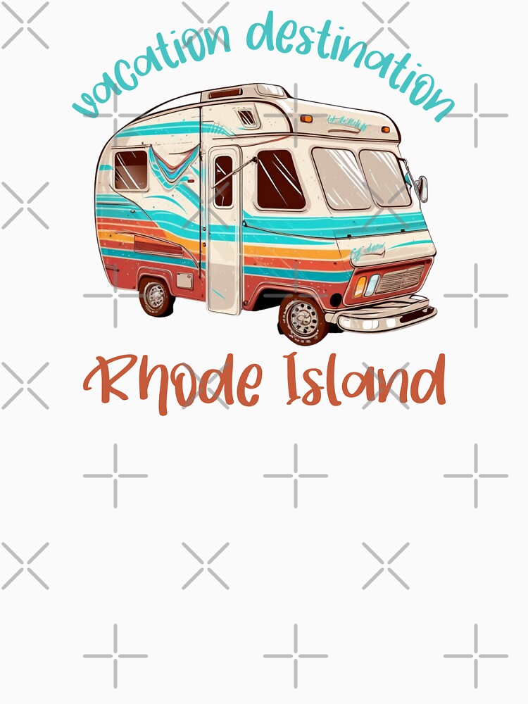 Vacation Destination Rhode Island T-Shirt by MarqisStudio