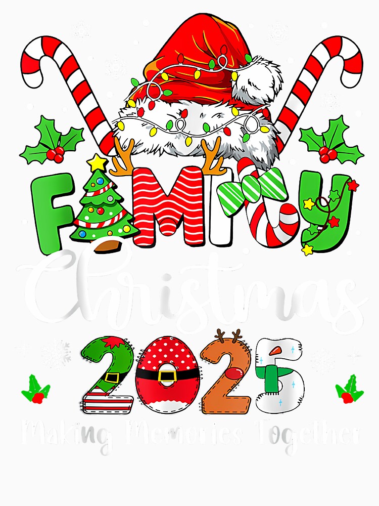 Family Christmas 2025 Matching Outfit Xmas Squad Santa by TalalosART