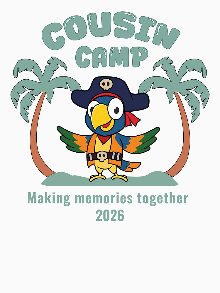 Cousin Camp Making Memories Together 2026– Family Reunion Matching Shirt by PixelWaveBD