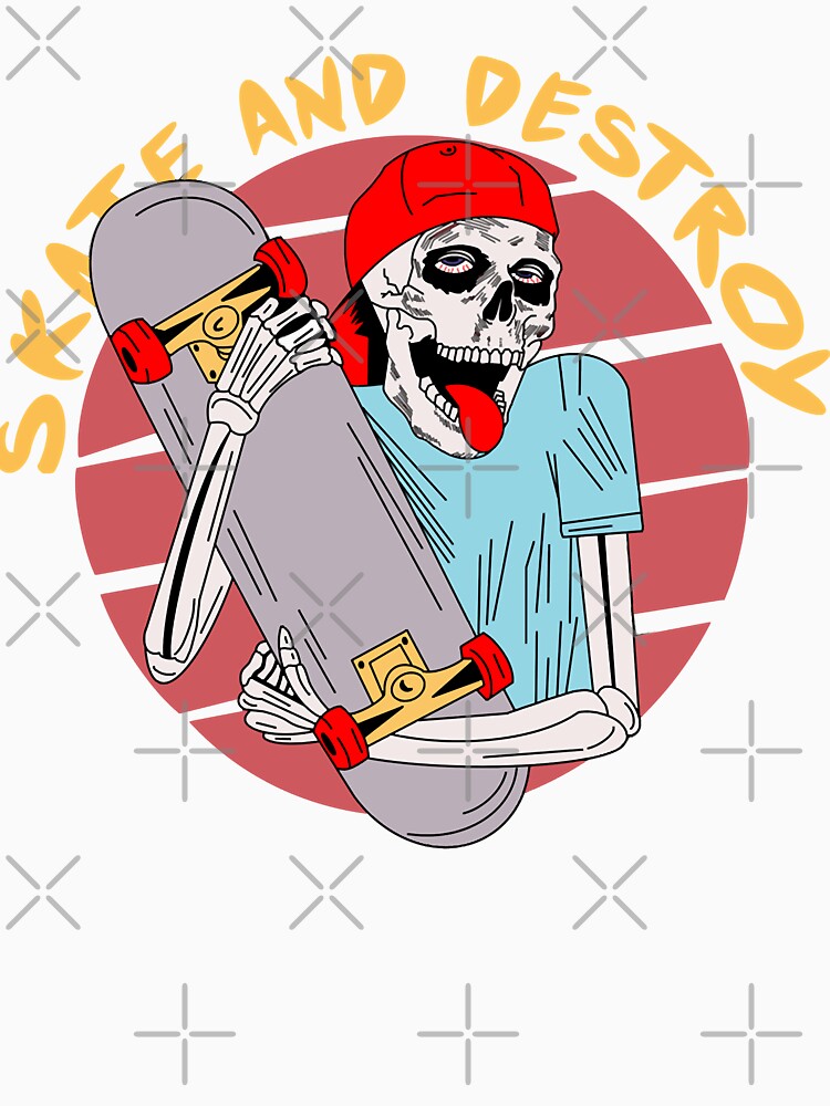 Skate And Destroy Funny Gifts Men by Cunha678