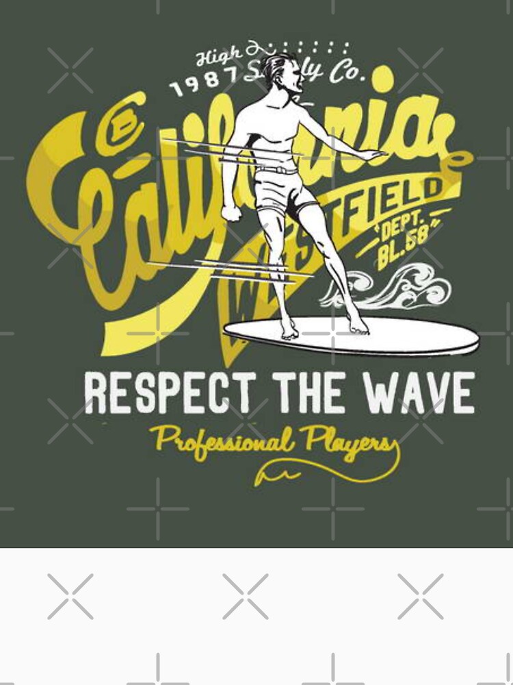 California Surf Club – Respect the Wave by TeesHearts100