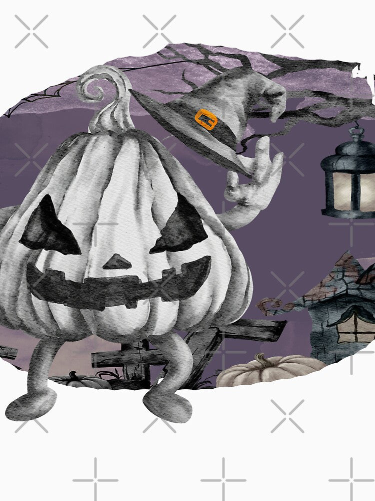 halloween scary pumpkin head by creativelittleo