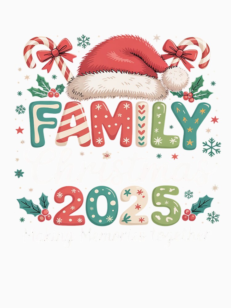 Family Christmas 2025 Matching Group Outfit Xmas Squad Santa by FranzFriesen