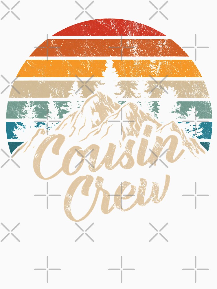 Cousin Crew Camping Outdoor Sunset Summer Camp by MatthewBateman