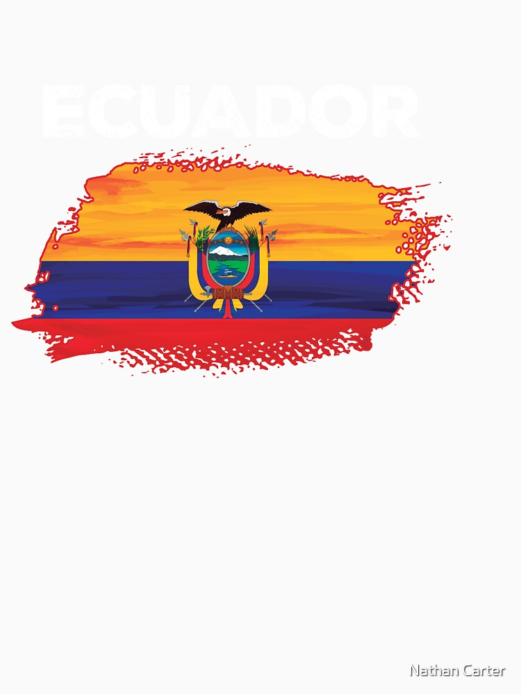 Ecuador Flag Shirt / Gift for Ecuadorian / Proud Ecuador Pride / Ecuador Gift / Ecuadorian Root  / Ecuadorian Shirt / Unisex by CatchUriDesigns