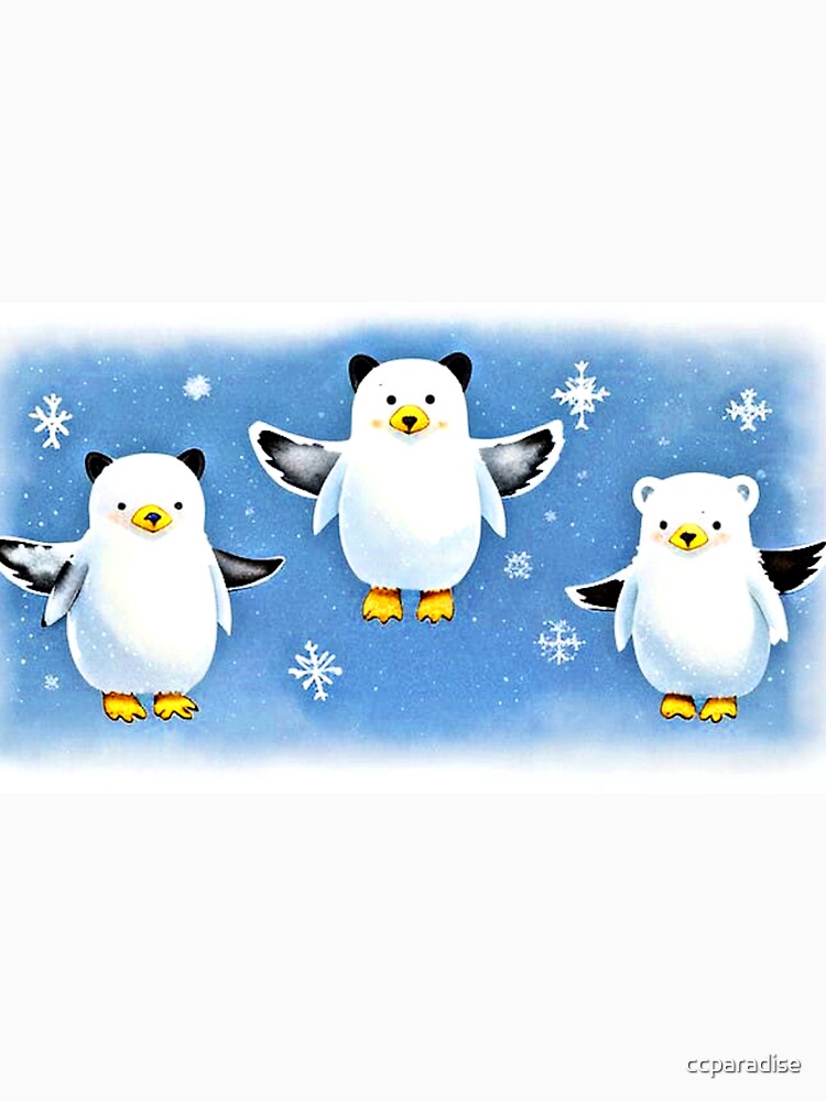 Cute Winter Animal Pattern - Funny Holiday by Earth Nature Creations