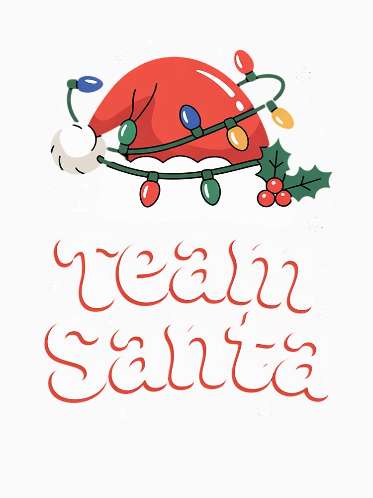 Team Santa Claus Christmas Family Matching Pajama Funny Xmas by AmparoBoyle