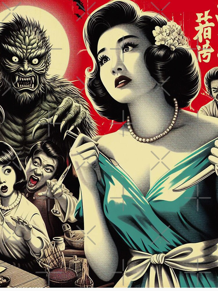Retro Japanese Horror by PulpVintage