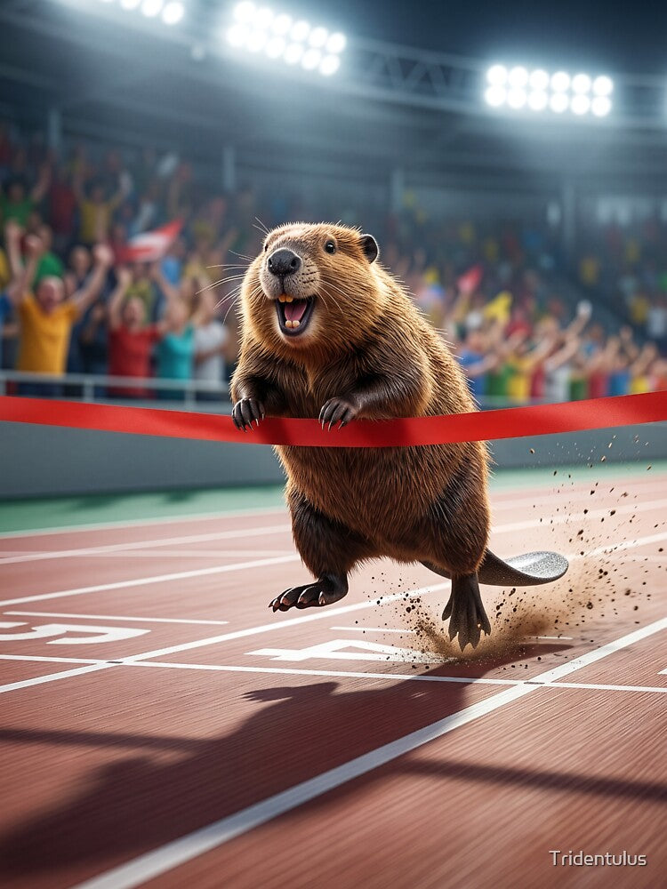 Beaver Finds Victory Tastes Better than Wood by Tridentulus