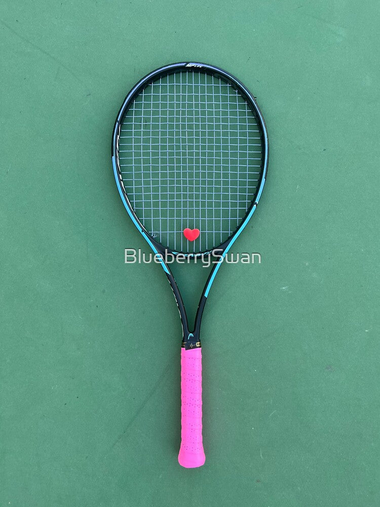 RETRO TENNIS CLUB | Vintage Racket Art Photo | 70s Sport Aesthetic by BlueberrySwan