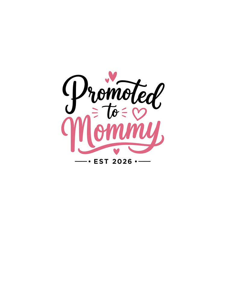 Promoted to Mommy Est 2026 | New Mom Pregnancy Announcement | First Mother's Day Gift by MakeMemoryStore