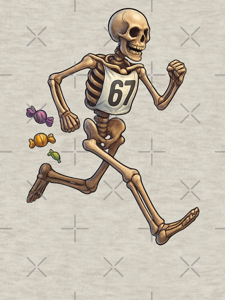 Running Skeleton 67 - Trick-or-Track with Candy Trail by I AM BRO