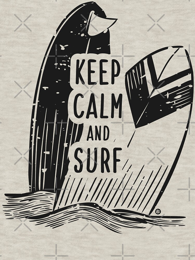 Keep Calm and Surf / Enjoy Summer by Yuzik