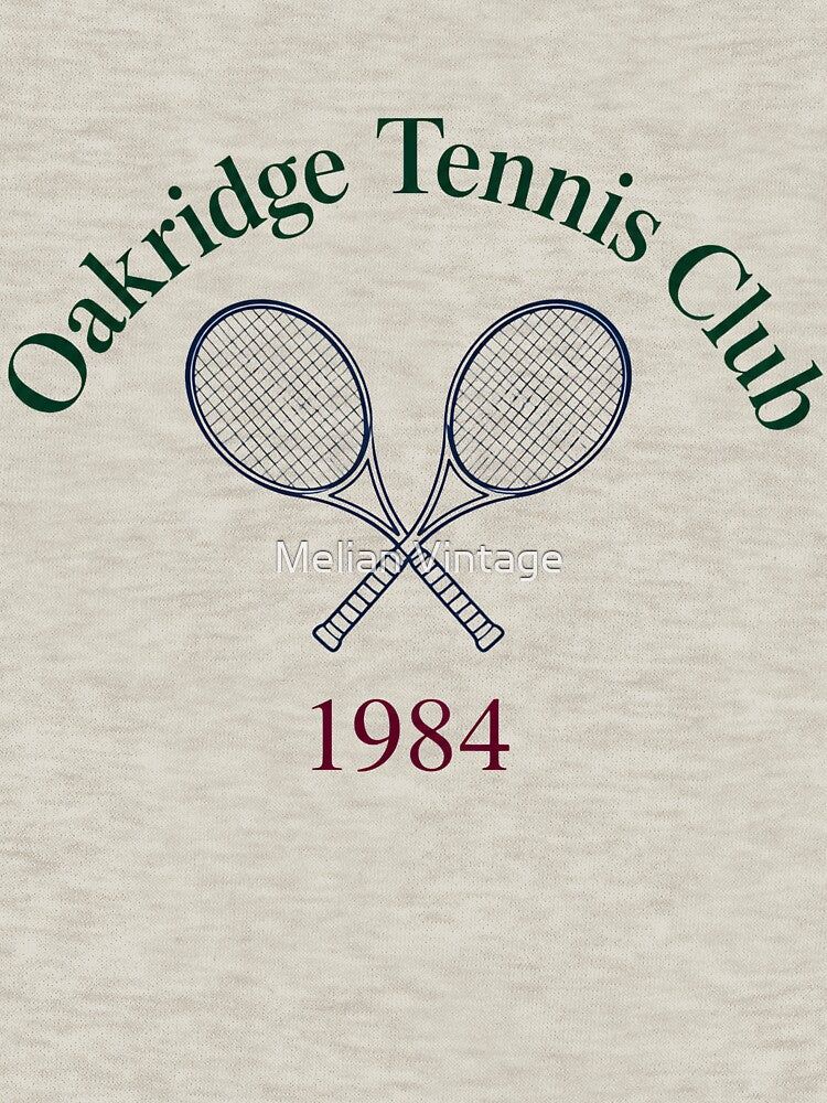 Oakridge Tennis Club - Retro Country Club Aesthetic by Melian Vintage