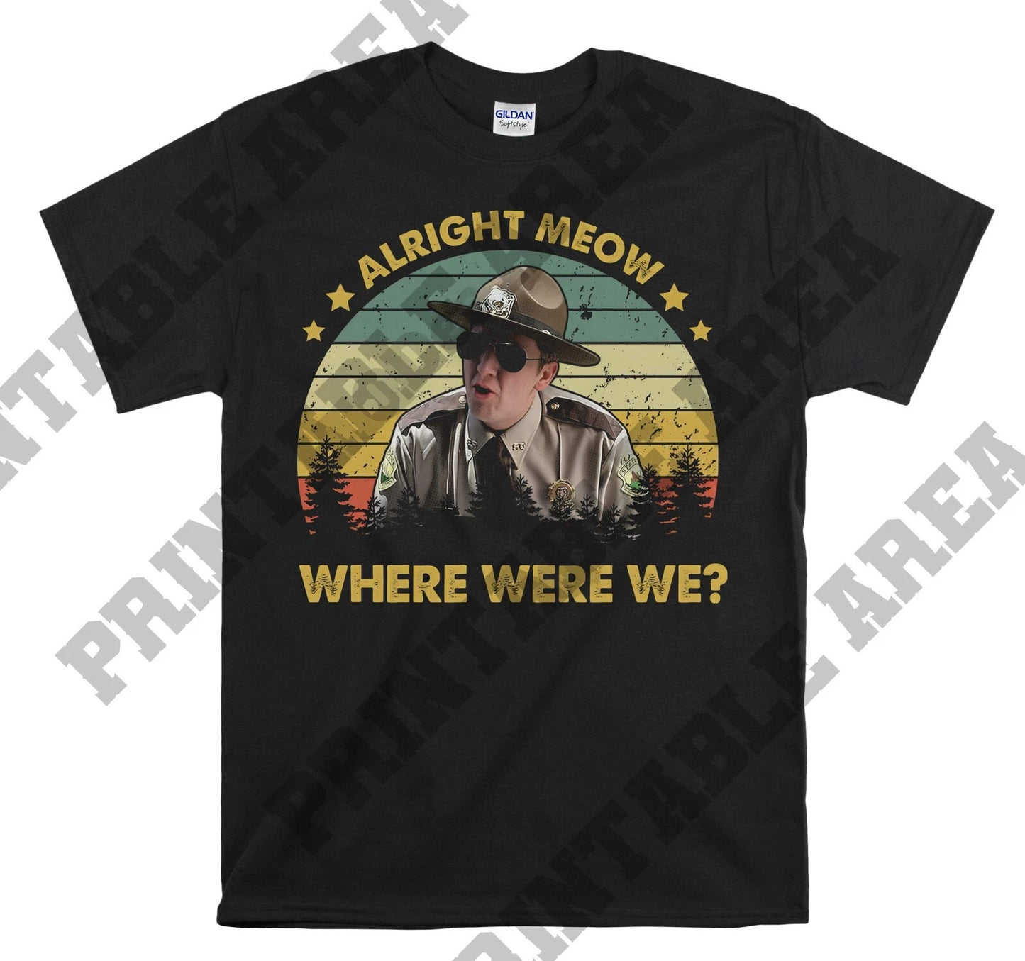 Super Troopers Paul Soter Alright Movie Hoodie Tshirt Men Women Unisex MO447