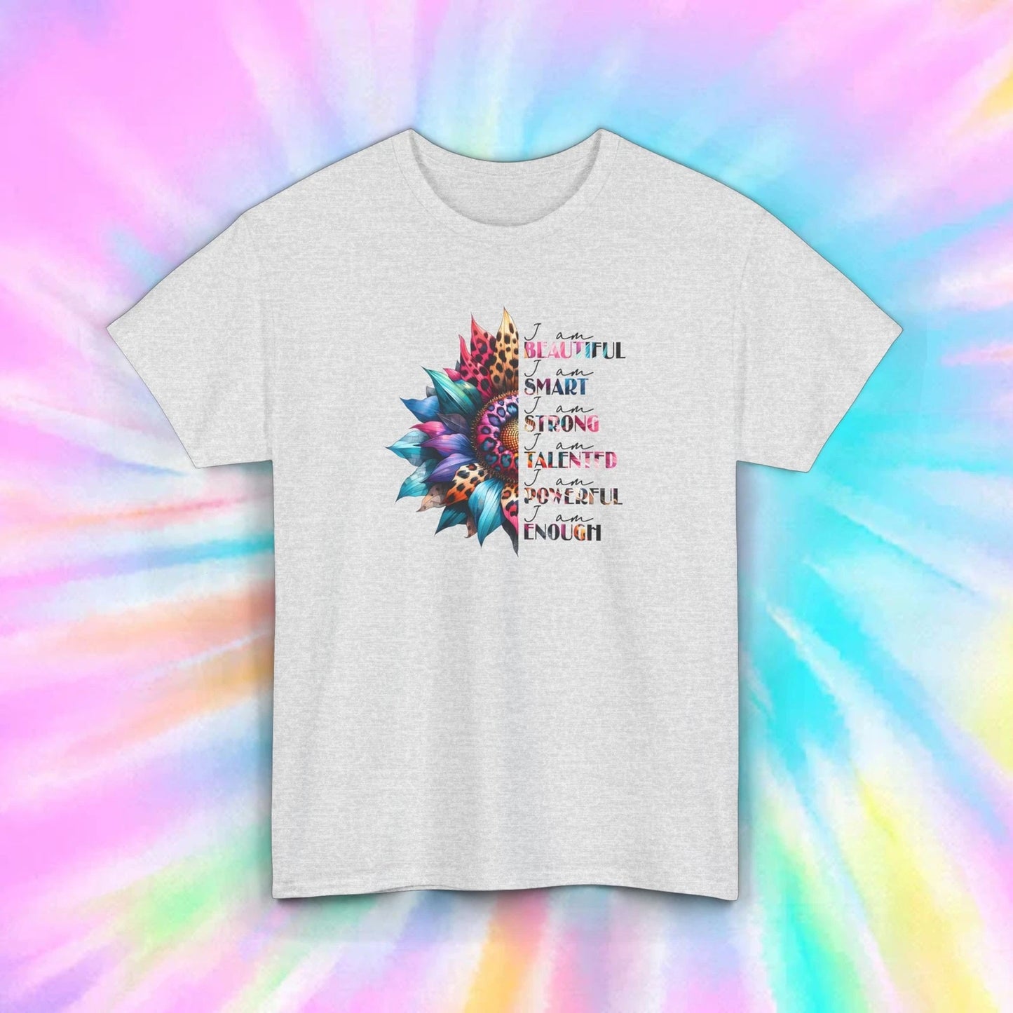 I Am Beautiful Smart Strong Talented Powerful Enough Motivational T-Shirt S-5XL
