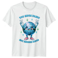 Too Much Panic Not Enough T-Shirt Kawaii Retro Disco Music Birthday