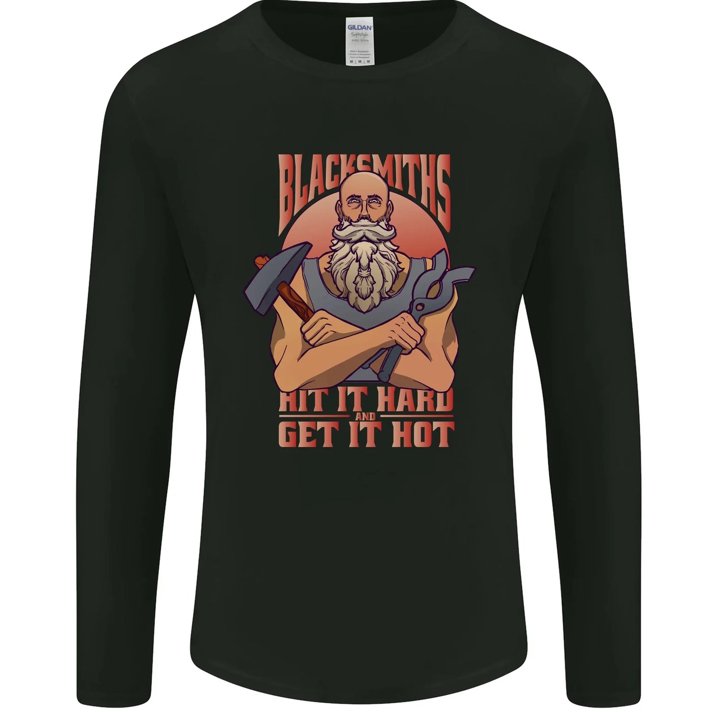 Funny Blacksmith Quote Mens Long Sleeve T-Shirt