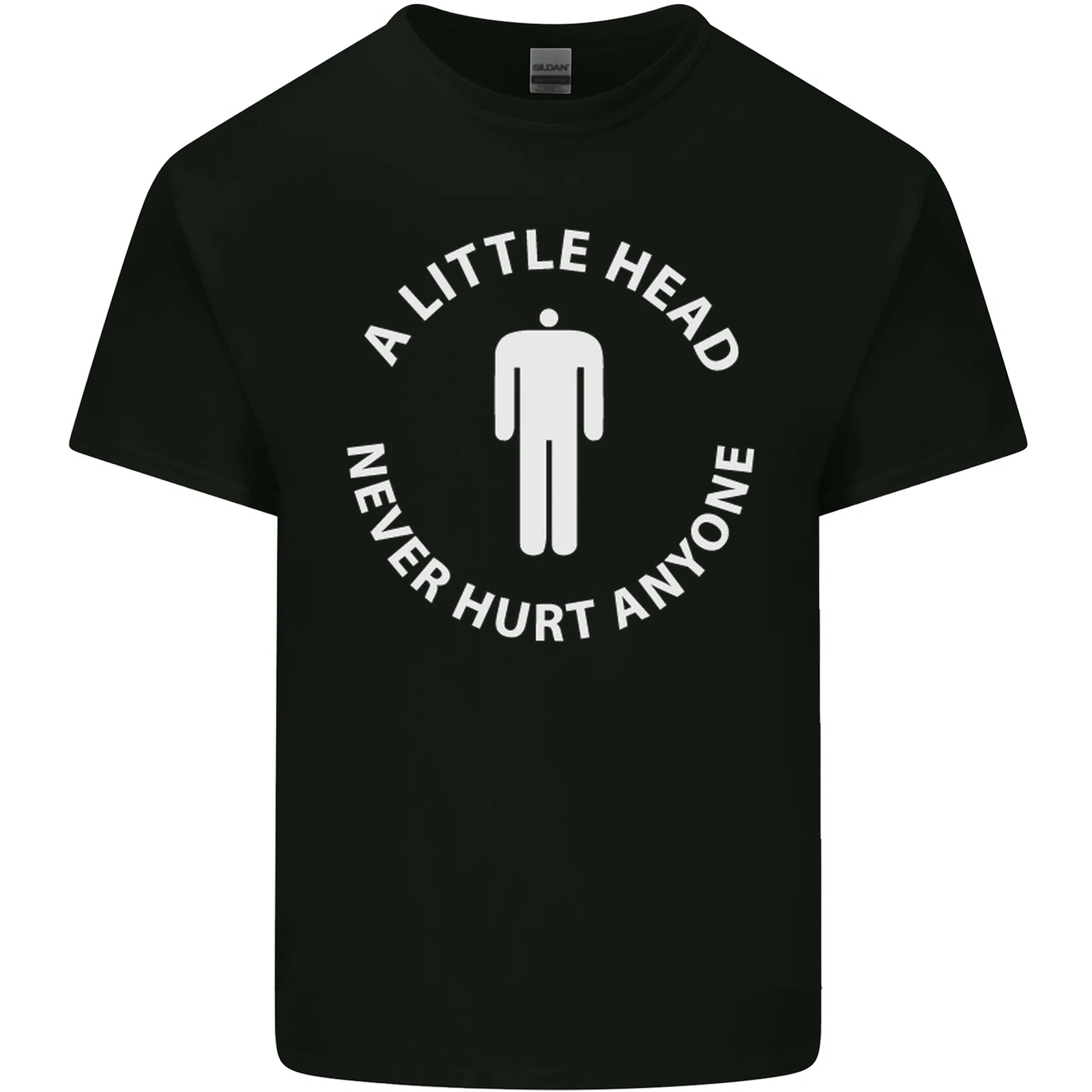 A Little Head Funny Offensive Slogan Mens Light Cotton T-Shirt