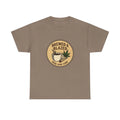 Funny Coffee and Cannabis Unisex Tee, Humorous Stoner Shirt, Sarcastic Weed