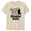 Stinkin Cute T-Shirt Kawaii Cheese Food Humor Birthday Gift For Him And Her