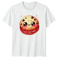 Cute Cookie Sandwich Kawaii Smile T-Shirt Kawaii Dessert Food Birthday Gift