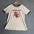 Criminal Kids Shirt Adult Size Extra Large Brown Short Sleeve Men's Pullover