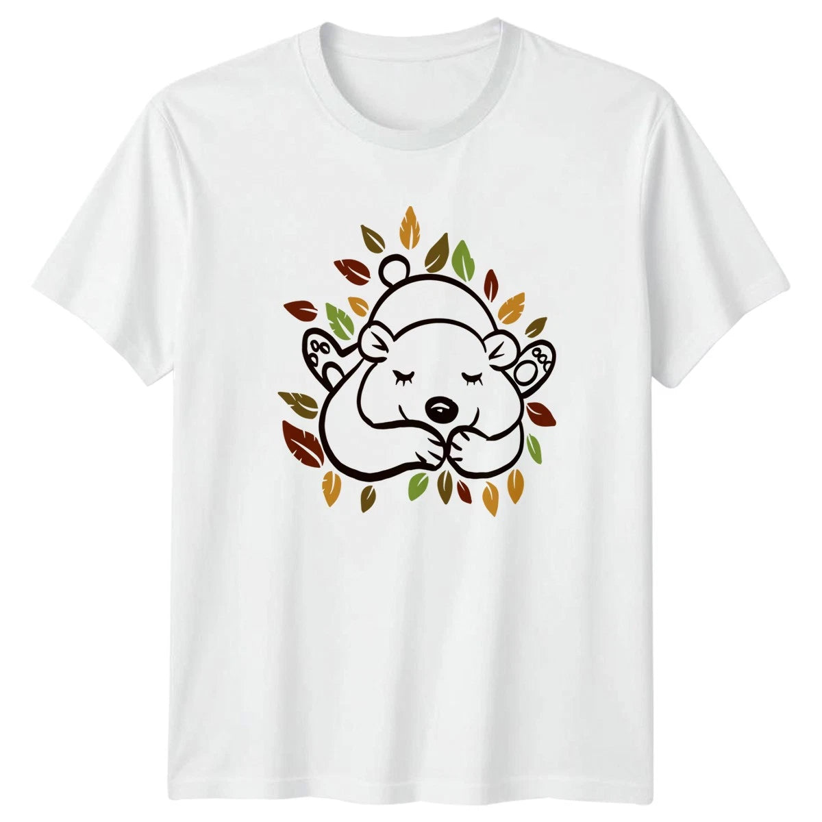 Cozy Hibernation Mode Activated T-Shirt Bear Kawaii Christmas Gift