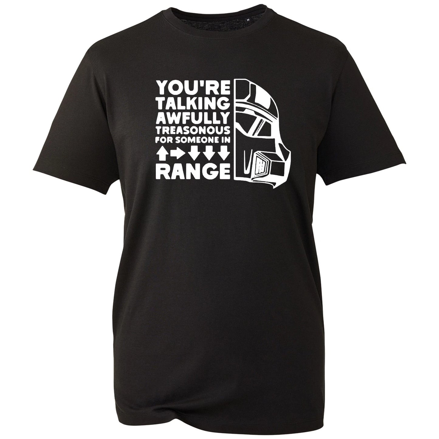 Gaming T-Shirt Funny Stratagem Slogan Unisex Black Graphic Casual Novelty Tee