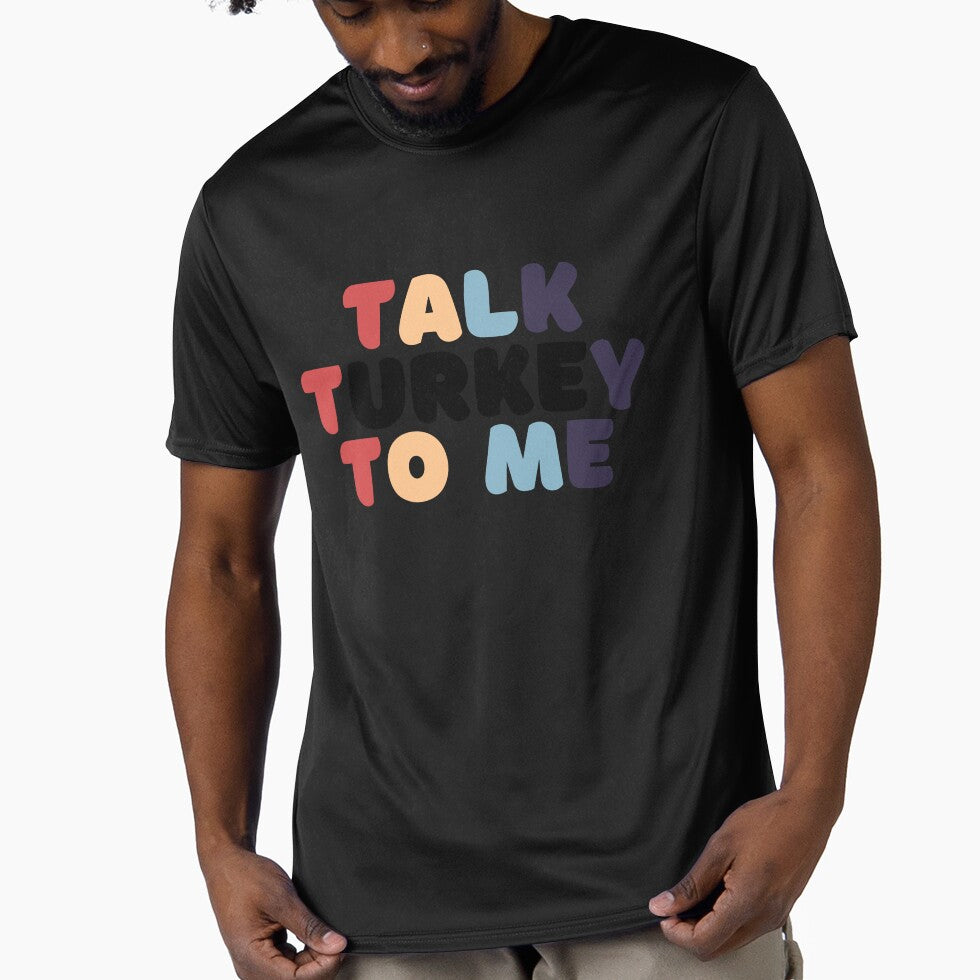 Talk Turkey To Me! Classic T-Shirt by Inkspire House