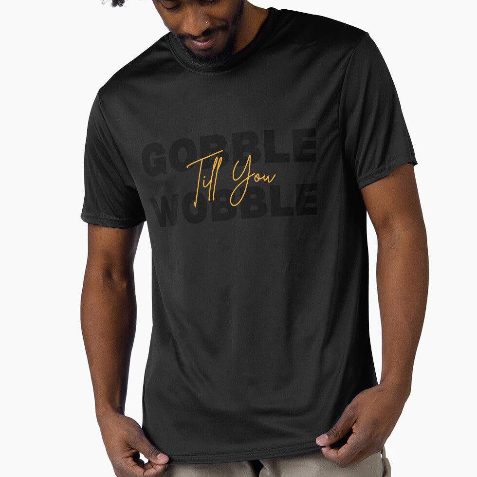 Gobble Till you Wobble Classic T-Shirt by Inkspire House