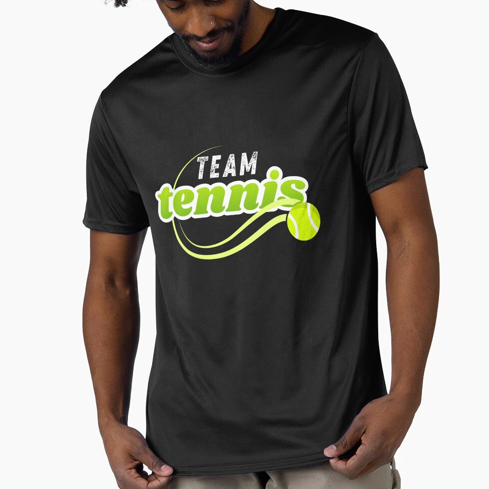 Team Tennis (for dark colours) by Creative Kelly