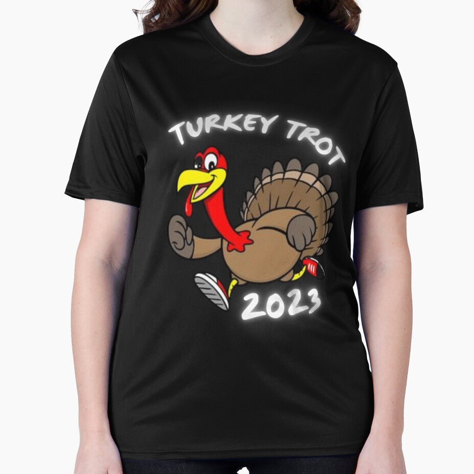 Turkey Trot 2023 Classic T-Shirt by Inkspire House