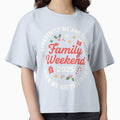 Retro Family Weekend 2025 Christmas We Are Together Matching T-Shirt, Funny Holiday Family Gathering Gift, Retro Xmas Reunion Graphic Tee by JoyBoyStudio1