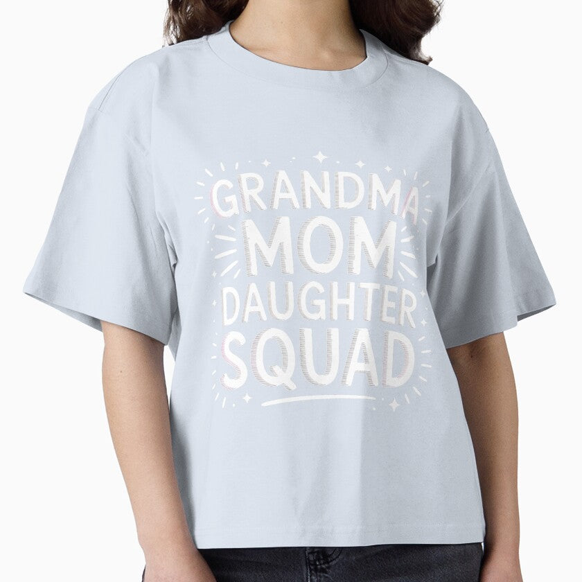 Grandma Mom Daughter Squad Matching Mom Daughter Mother day by KonopikaaArt