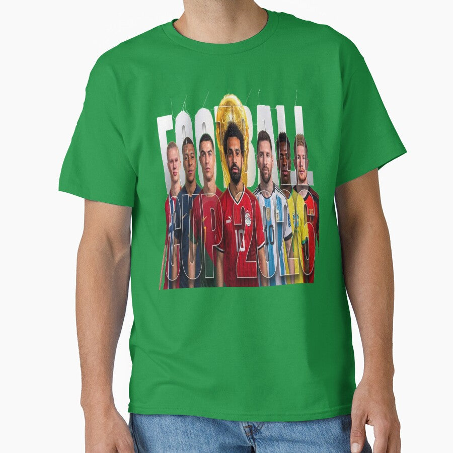 Football Cup 2026 Superstars Typography Art by Scorpionshop90