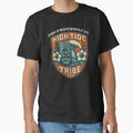 High Tide Tribe Surf Graphic – Vintage Tiki Gulf Coast Beach Decal by Fierce Wave Supply Co.
