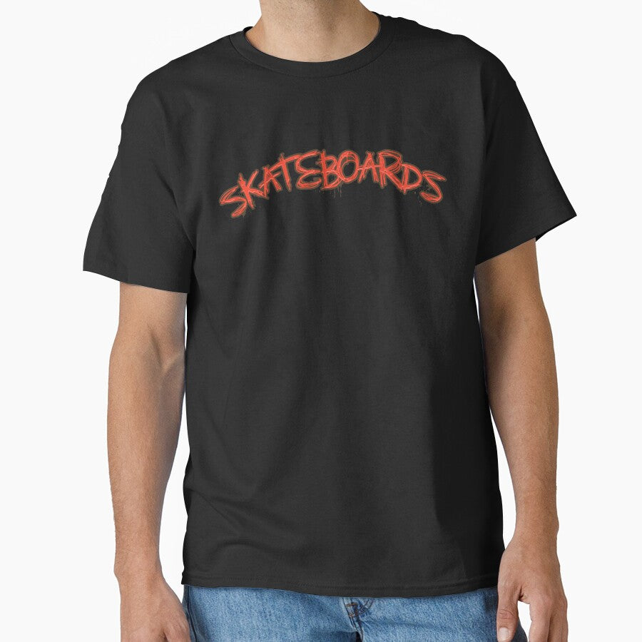 Skateboards Distressed Grunge Streetwear Text by artworkathome