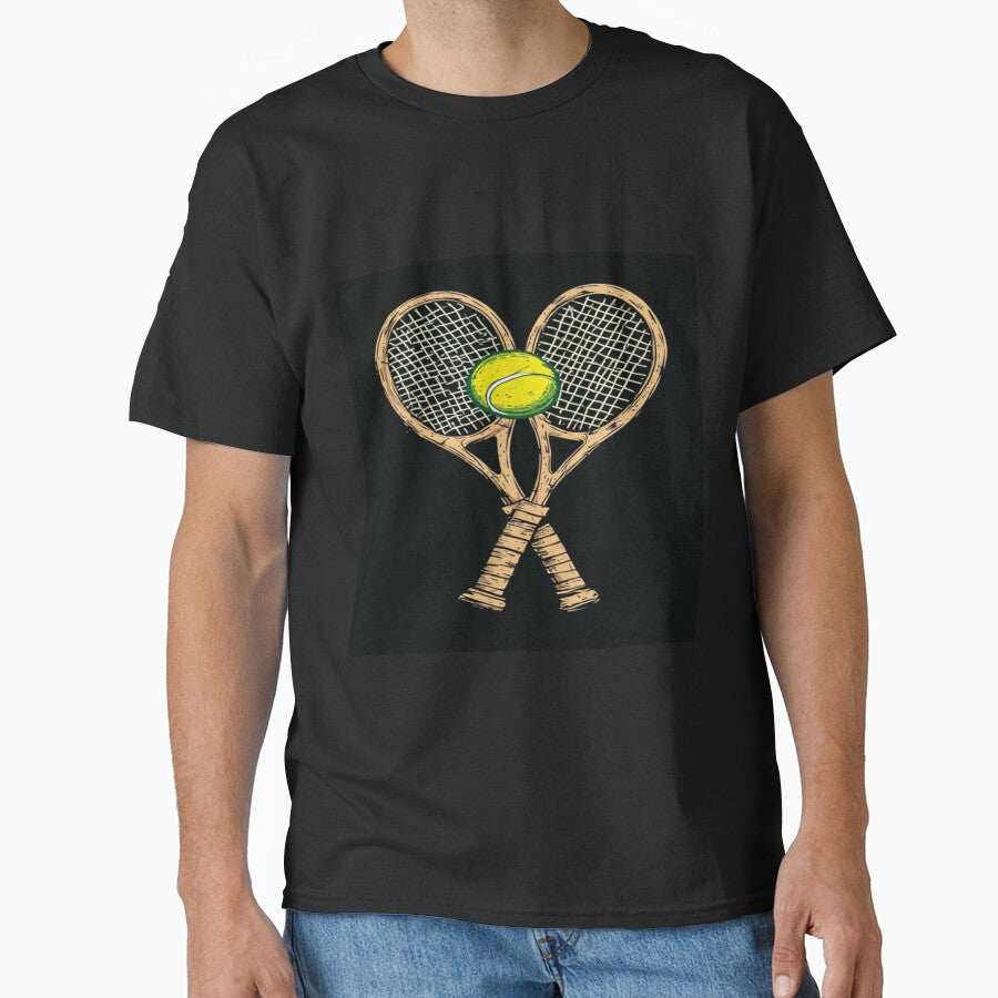 Vintage Tennis Racket Aesthetic by NDstudio