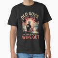 Old Guys Surf Club Too Old to Wipe Out Funny Surfing Retro by ZACK ART
