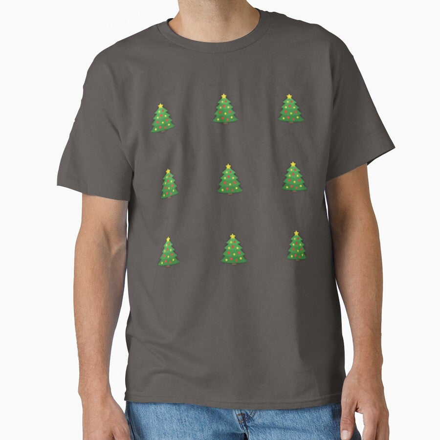 Minimalist Christmas Tree Pattern Design by Faali950