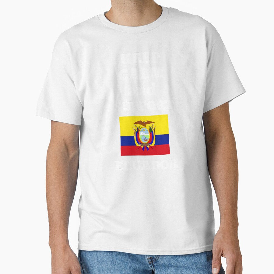 Keep Calm and Support Ecuador  - Copa - World Cup by TeesByAngelzB