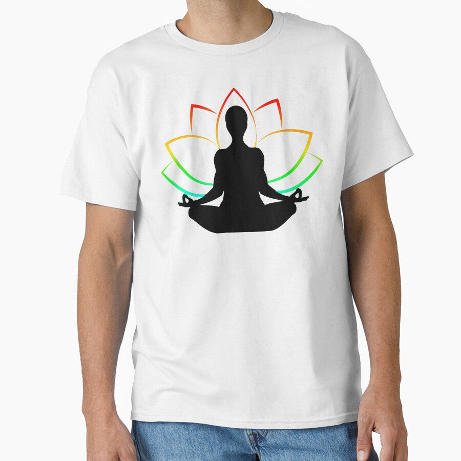 Lotus Pose Meditation Design by Jaini's