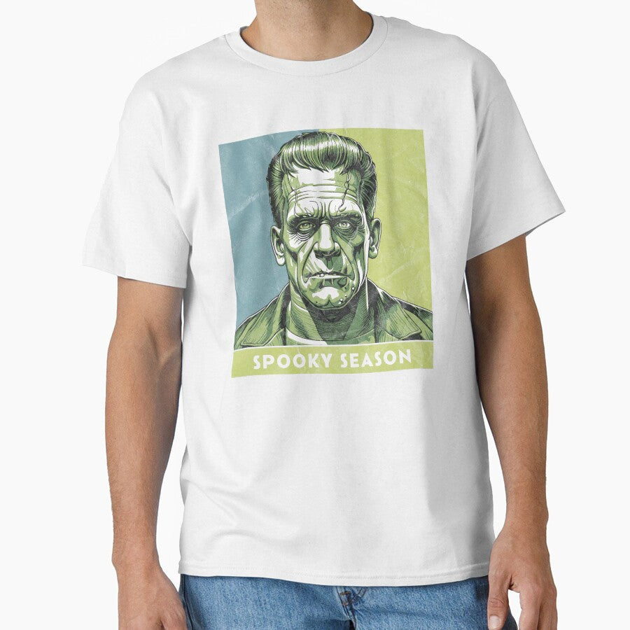 Spooky Season: Vintage Frankenstein Monster Art by bdberto12