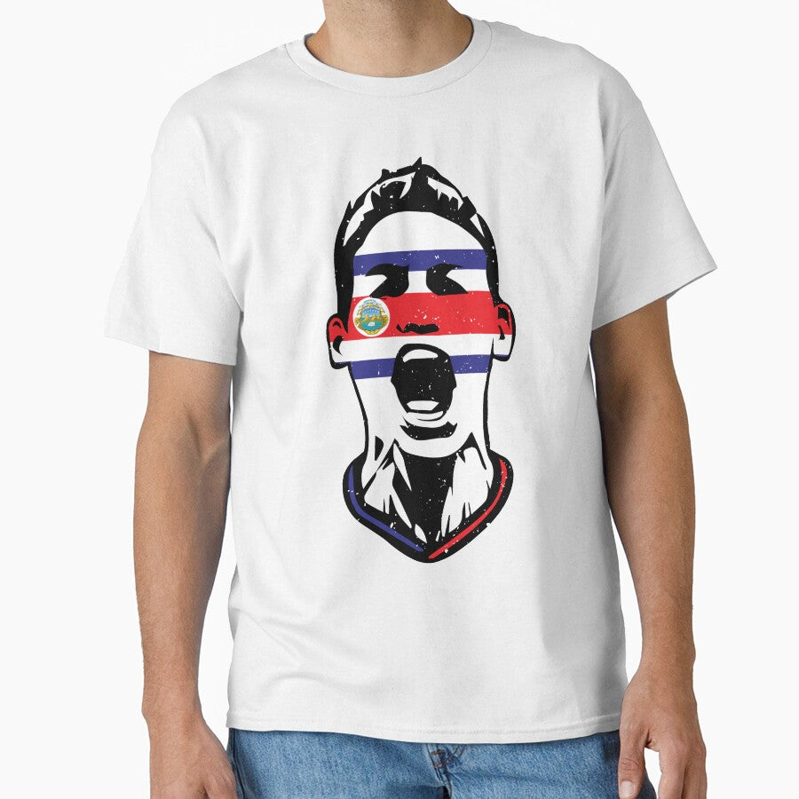 Costa Rica Team 2018 Fan Flag Face by screenworks