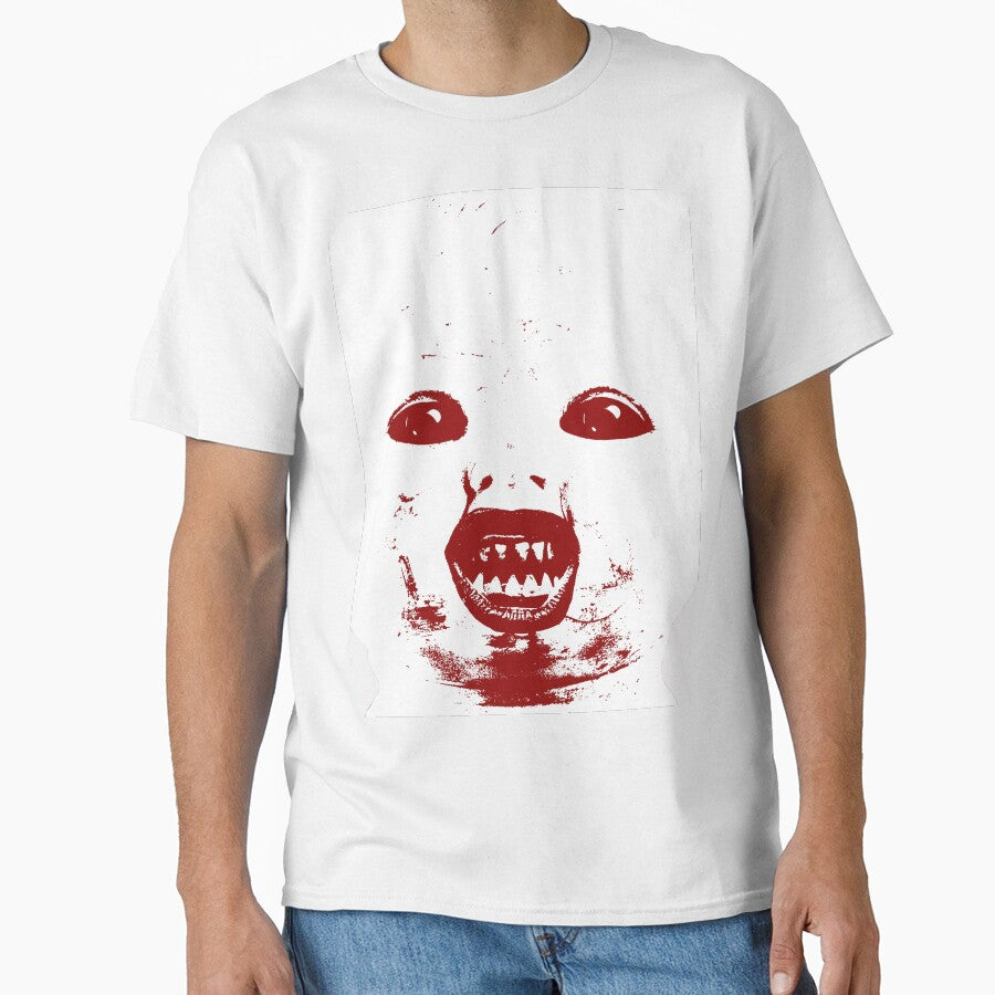 Hey Zombie Baby Halloween Scary Dolls Head Artwork by unitydesigneu