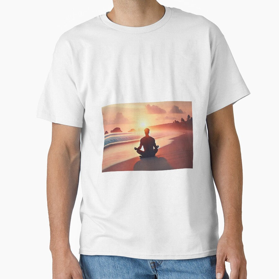 Sunrise Meditation on the Beach by Marinaso