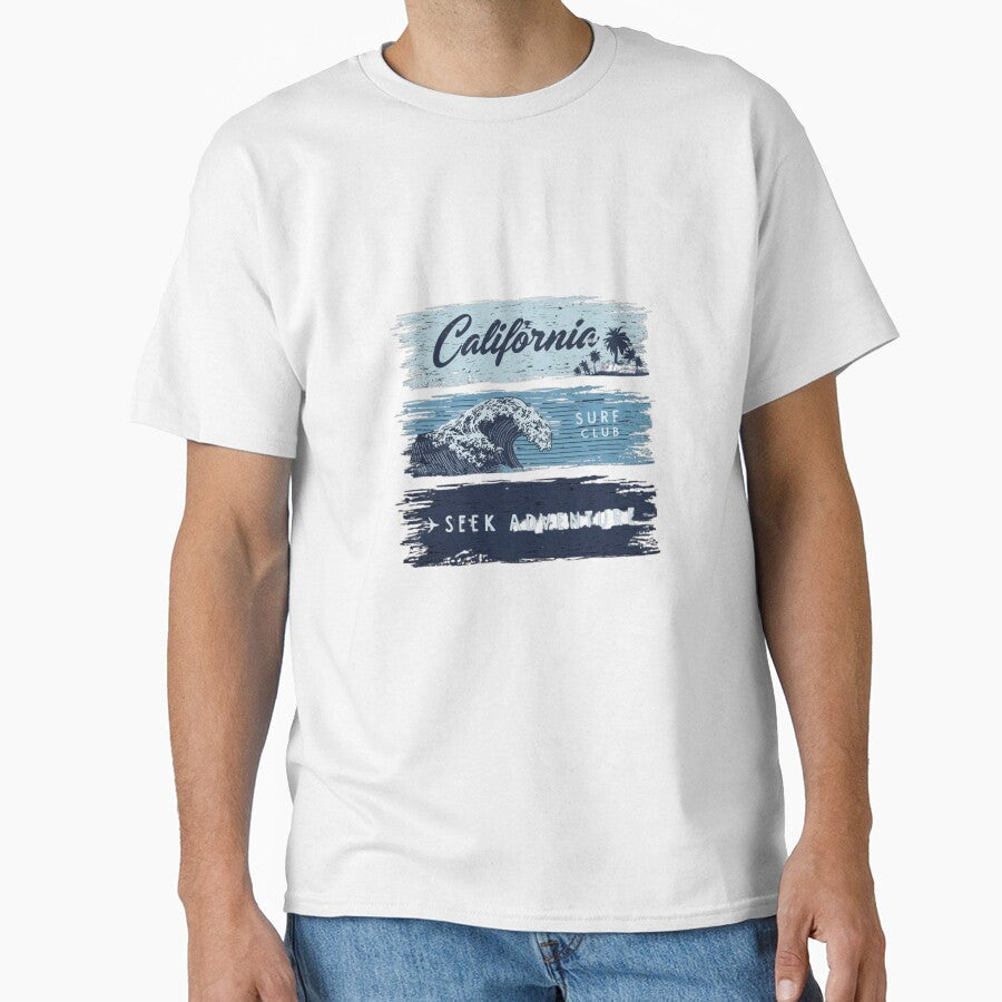 California Surf Club - Vintage Bear & Surfboard Graphic by PACS0011