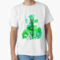 The yoga tree pose in green color by munaykidisenios